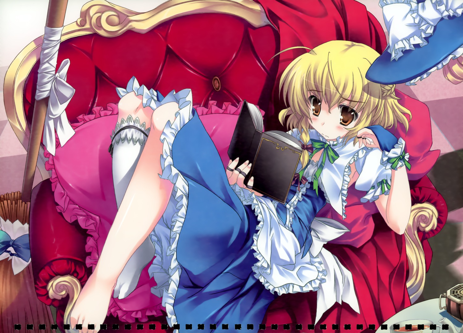 happy_birthday, kirisame_marisa, maruchan, touhou