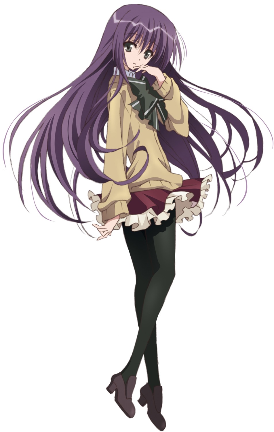 ebiten, ooba_hasumi, pantyhose, seifuku