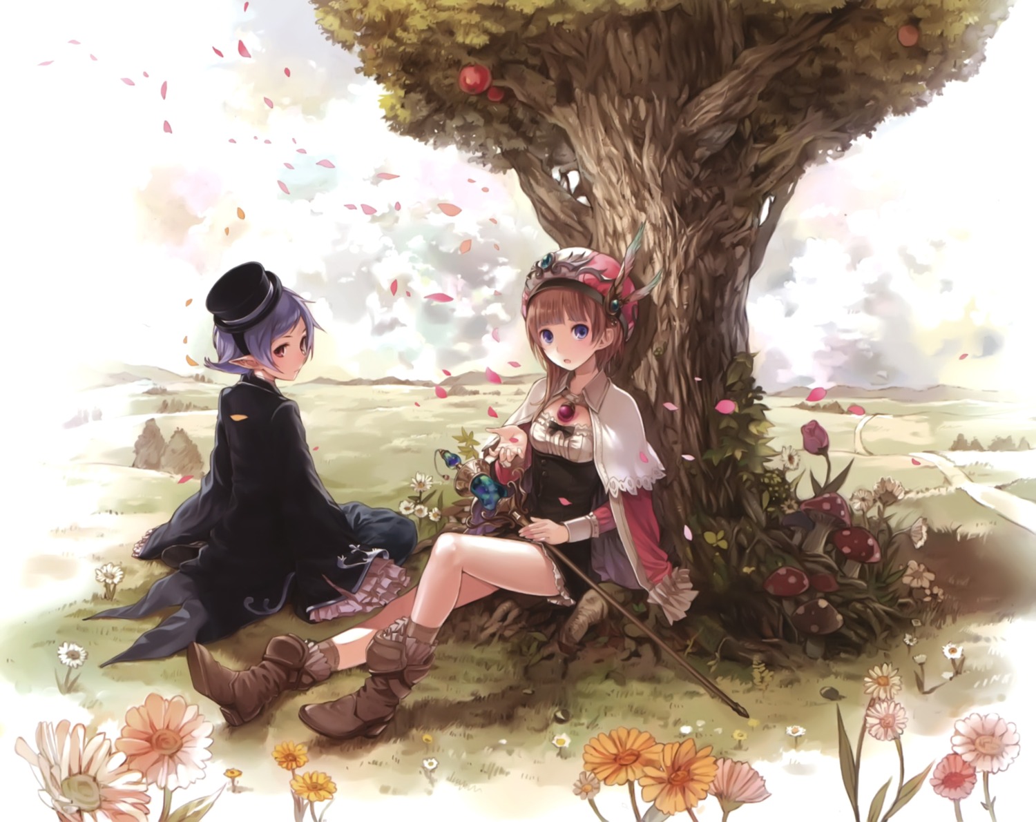 atelier, atelier_rorona, elf, hom, kishida_mel, overfiltered, pointy_ears, rorolina_frixell