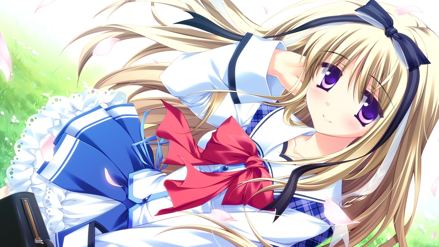 game_cg, hook, matsushita_makako, seifuku, strawberry_nauts, suzunae_houmi