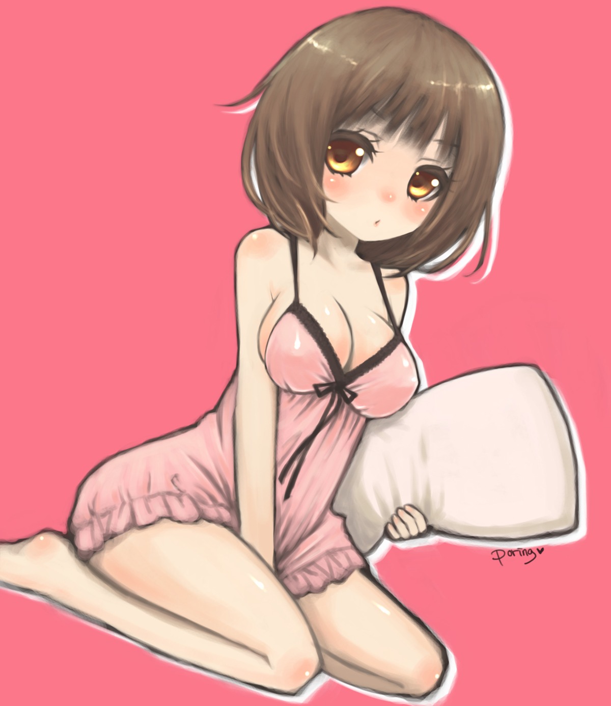 cleavage, lingerie, miyamae_porin