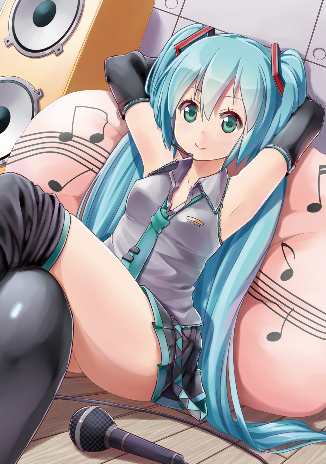 hatsune_miku, miu_(angelo_whitechoc), thighhighs, vocaloid
