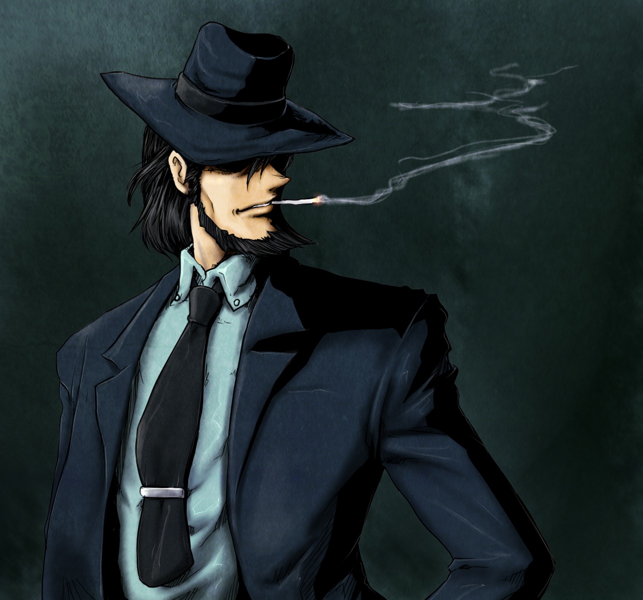 jigen_daisuke, ledjoker07, lupin_iii, male