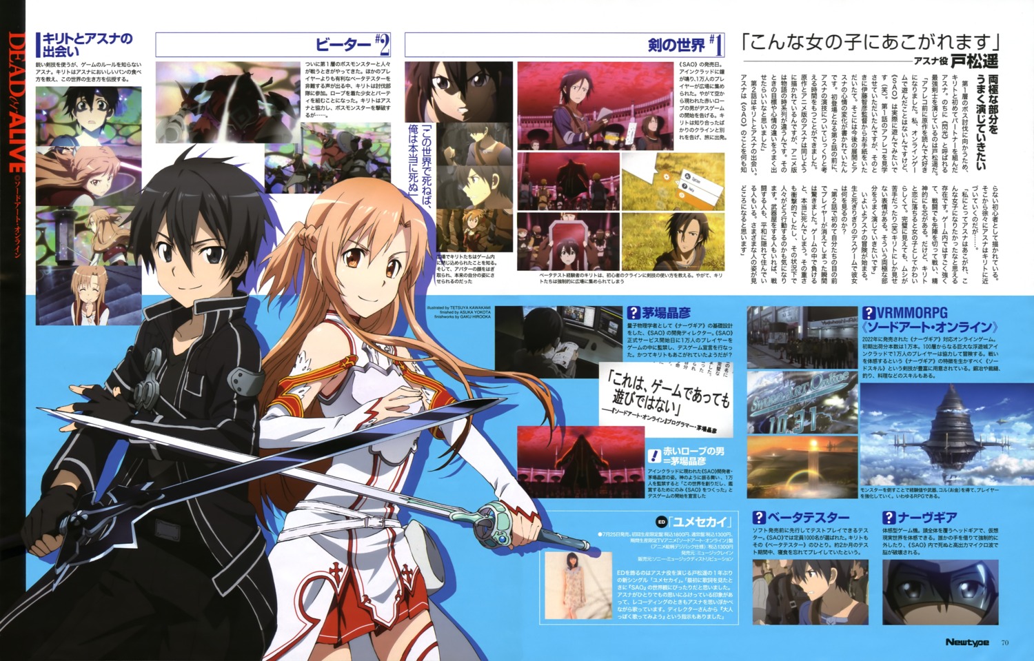 armor, asuna_(sword_art_online), kawakami_tetsuya, kayaba_akihiko, kirito, klein_(sword_art_online), silica, sword