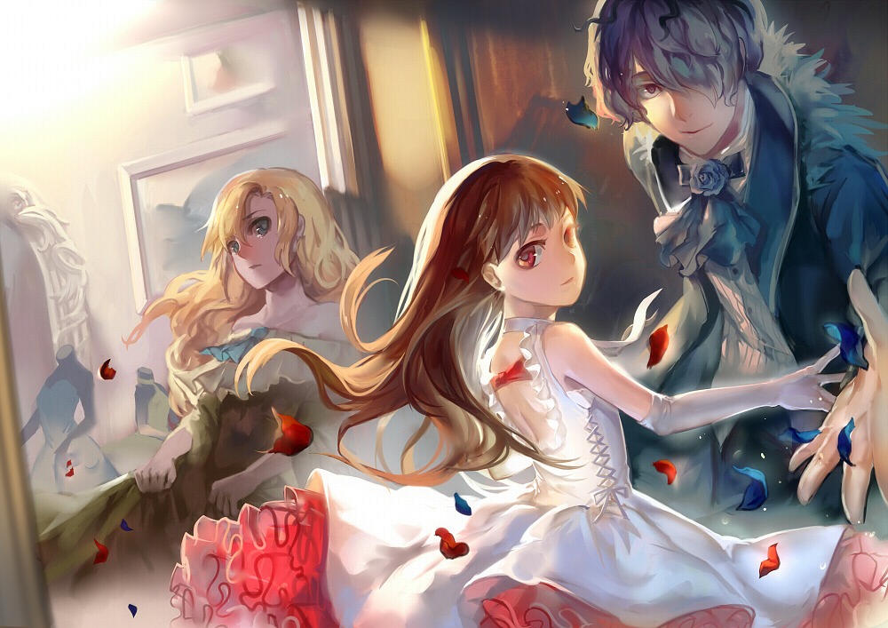 dress, eve_(ib), garry_(ib), ib, mary_(ib), rifsom