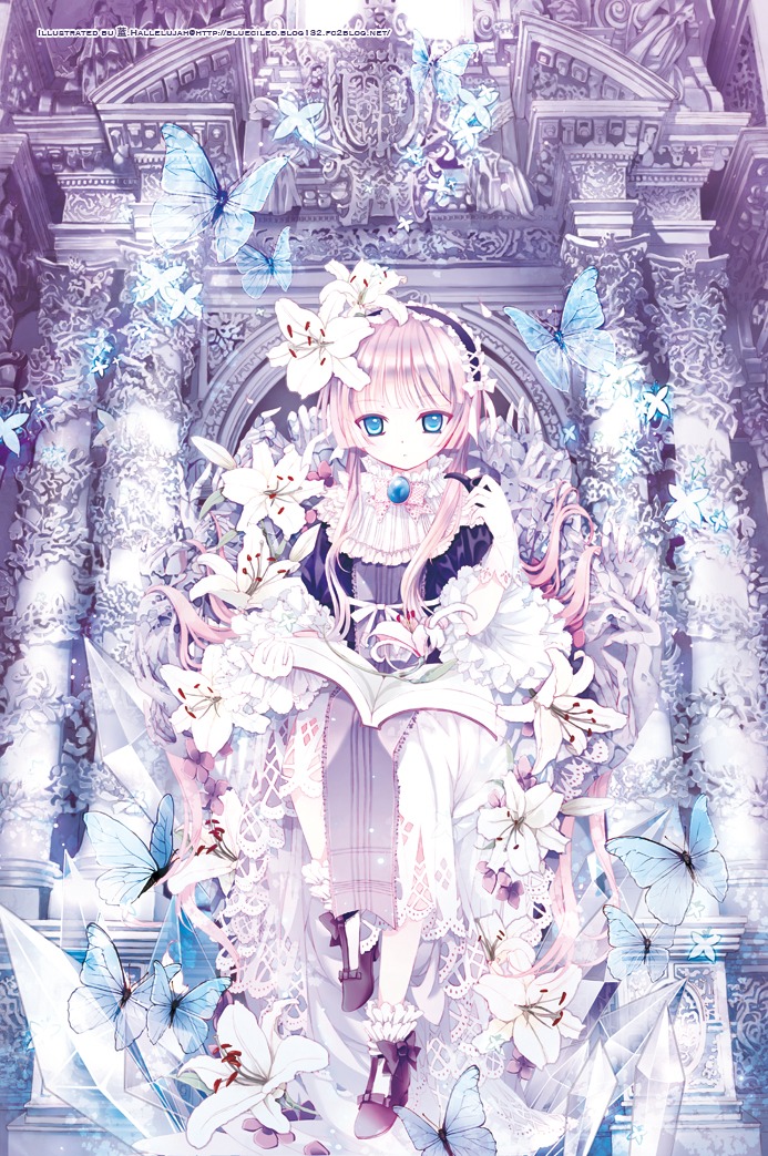 blue_hallelujah, dress, gosick, lolita_fashion, pantyhose, victorica_de_broix