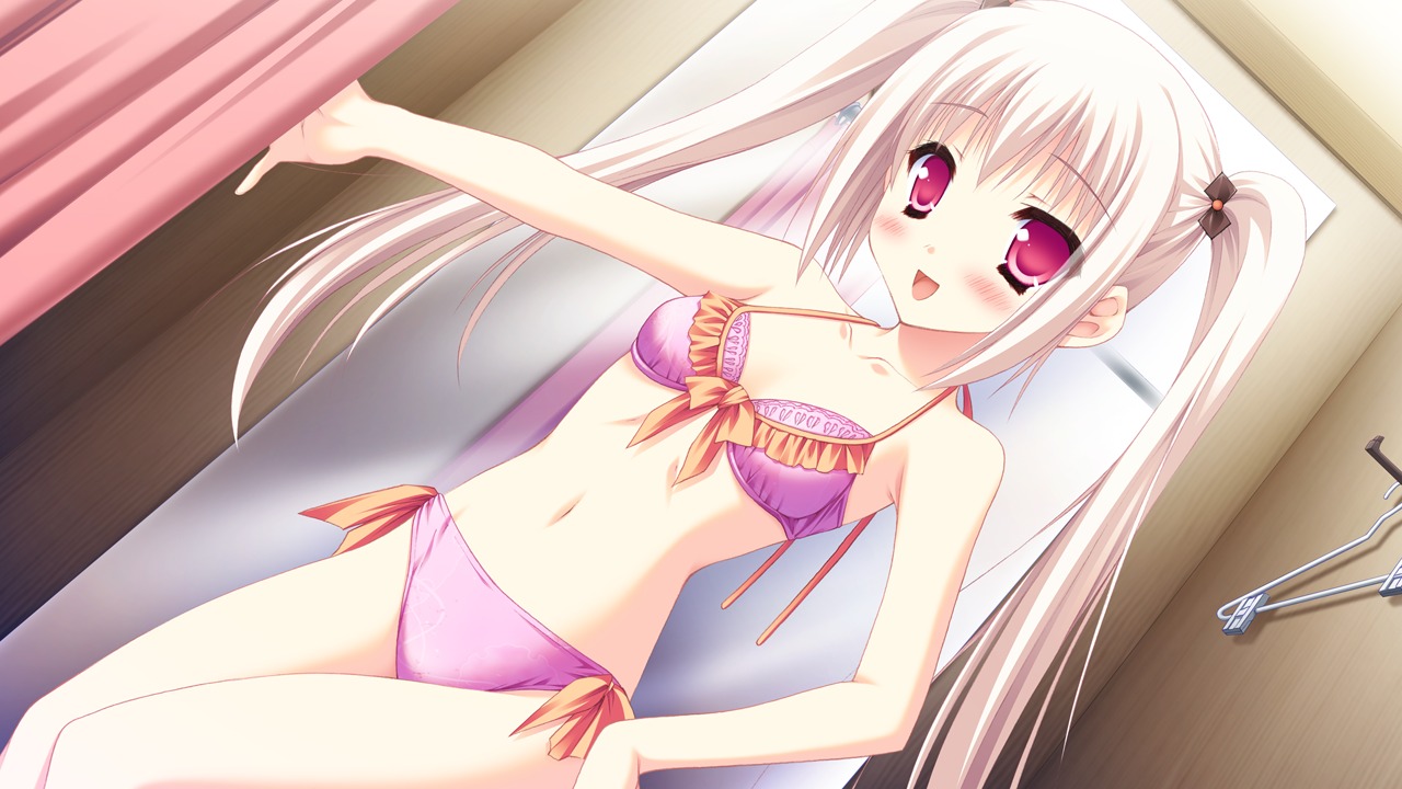 bikini, hello_good-bye, hiiragi_koharu, lump_of_sugar, moekibara_fumitake, swimsuits