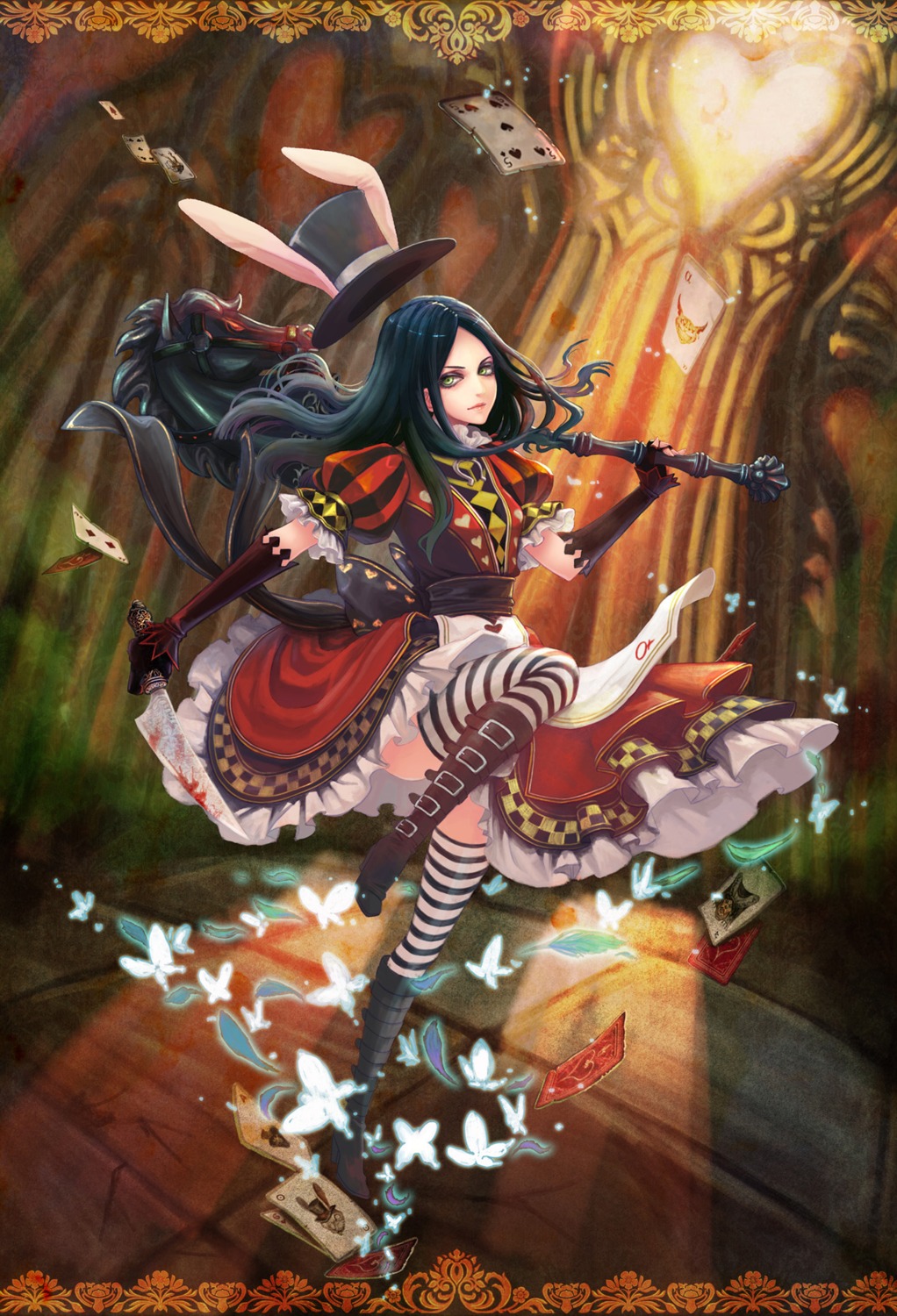 alice:_madness_returns, alice_(alice:_madness_returns), teddy_yang, thighhighs