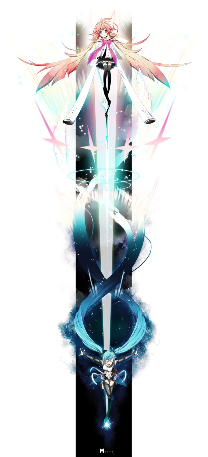 hatsune_miku, miku_append, sena_(mineruba), thighhighs, vocaloid