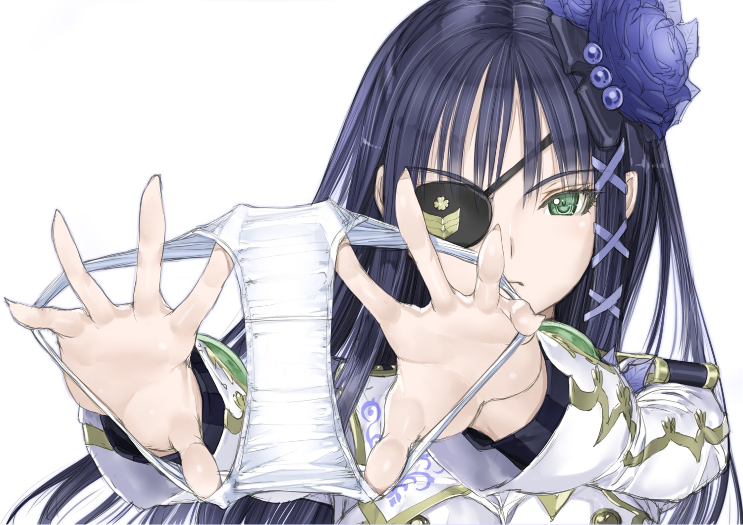 eyepatch, nagisa_(psp2i), nakaba_reimei, pantsu, phantasy_star, phantasy_star_portable_2_infinity