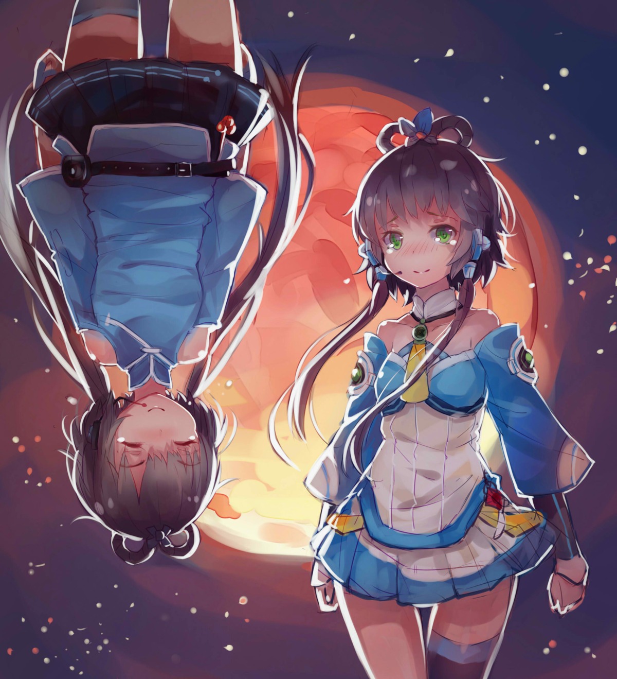 black_flame, luo_tianyi, vocaloid