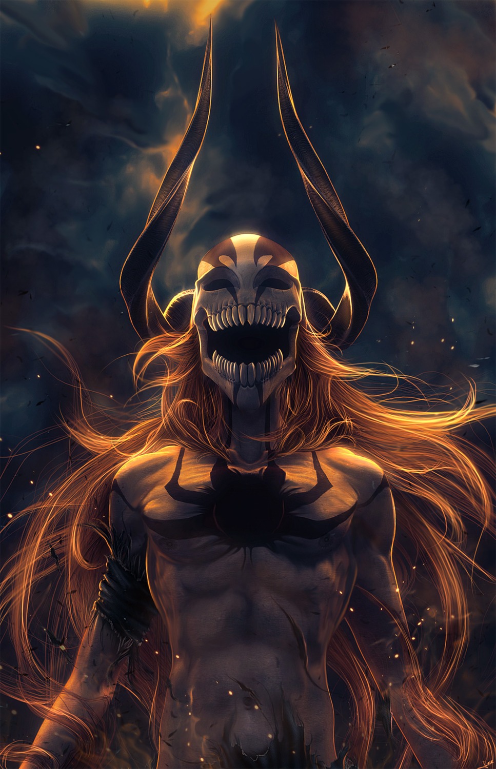 bleach, horns, kurosaki_ichigo, male, tagme