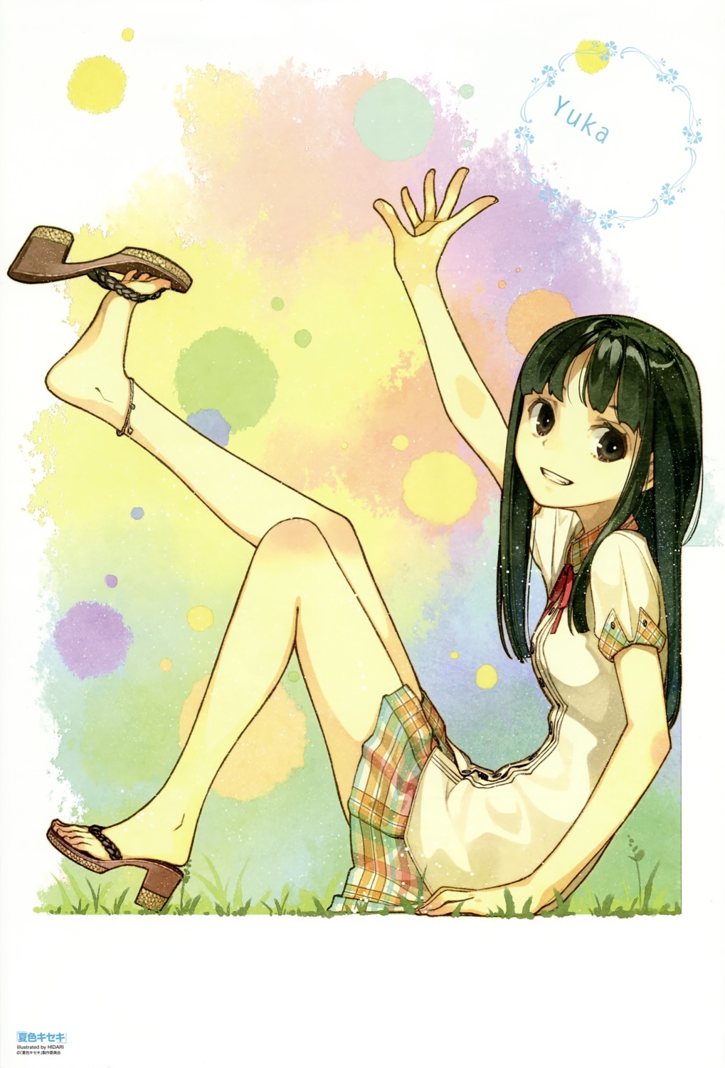 feet, hanaki_yuka, hidari, natsuiro_kiseki, seifuku