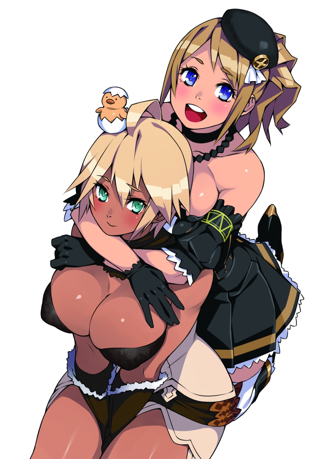 23, cleavage, fantasy_earth_zero, thighhighs