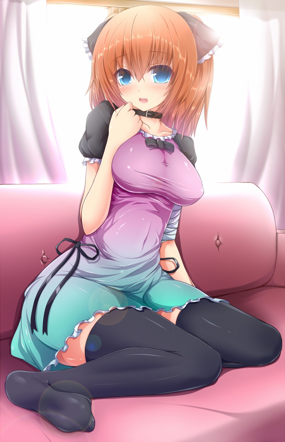 chiriko_(atlanta), dress, syroh, thighhighs