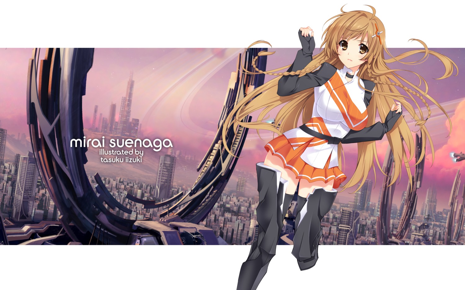 culture_japan, iizuki_tasuku, suenaga_mirai, thighhighs