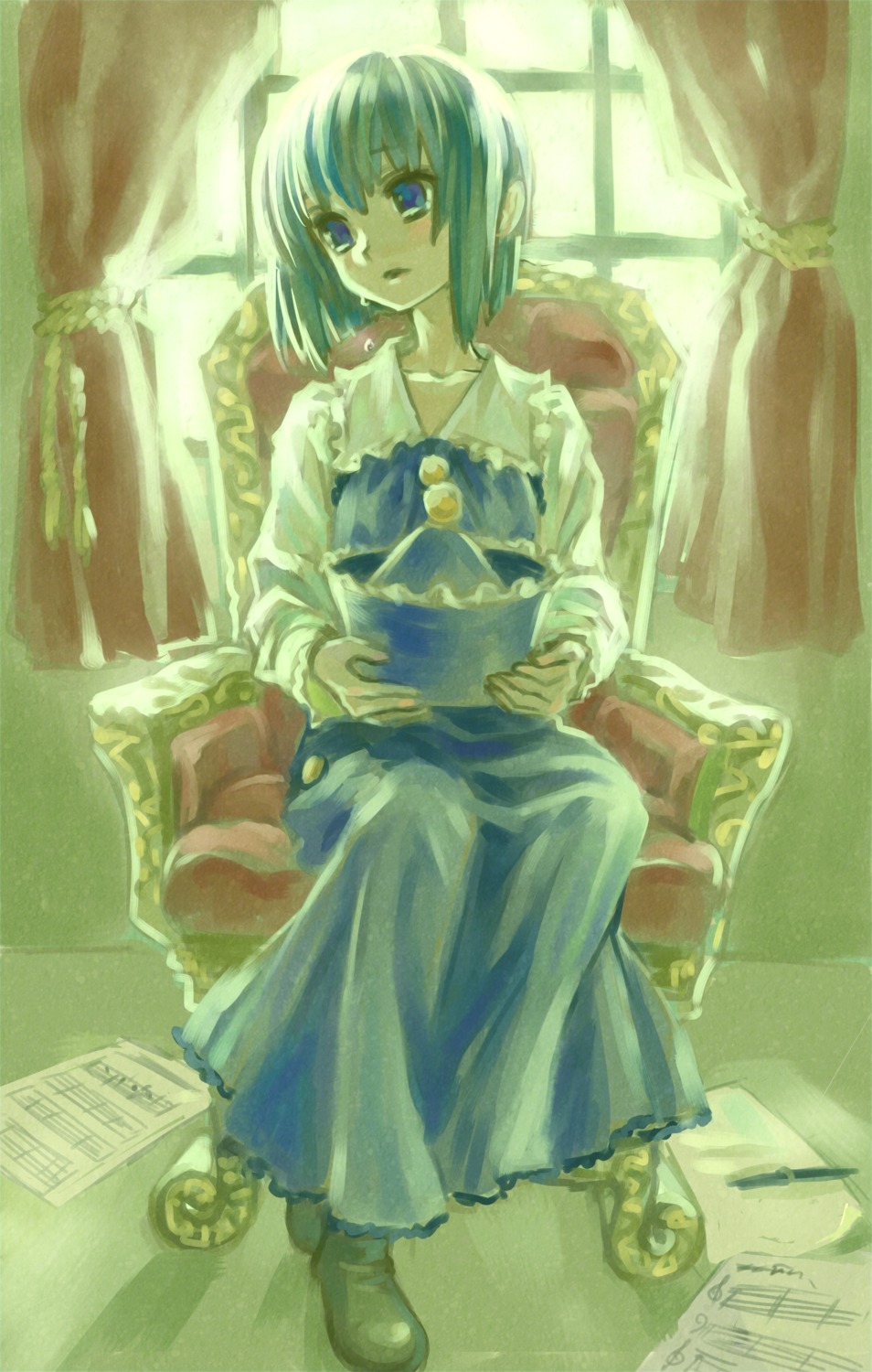 ama-tou, layla_prismriver, touhou