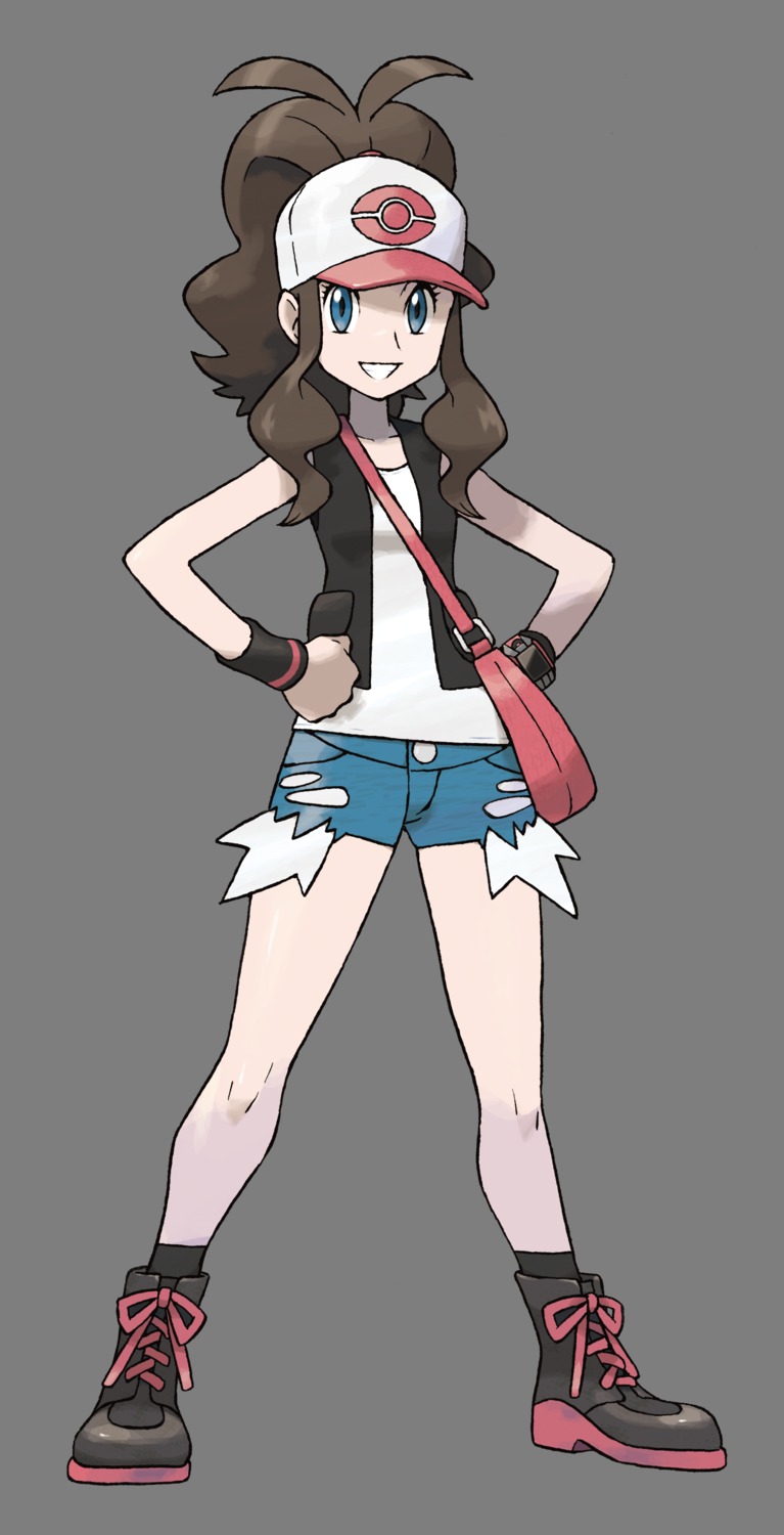 nintendo, pokemon, pokemon_bw, sugimori_ken, touko_(pokemon), transparent_png