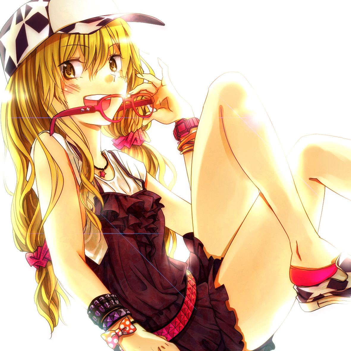 kirisame_marisa, megane, touhou, zanunoneko