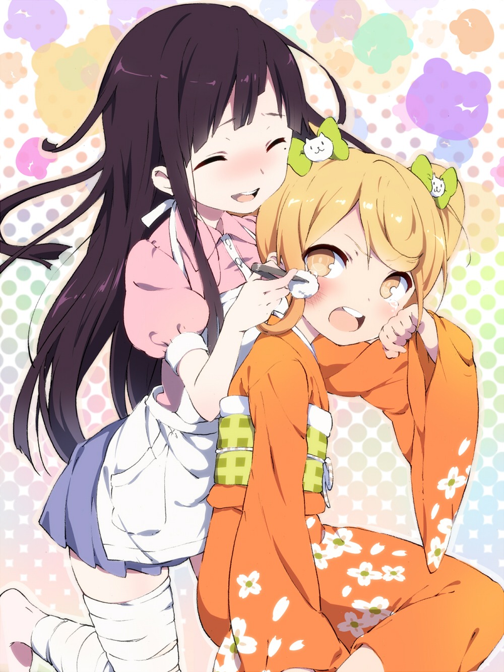 dangan-ronpa, dangan-ronpa_2, kimono, saionji_hiyoko, sama, tsumiki_mikan