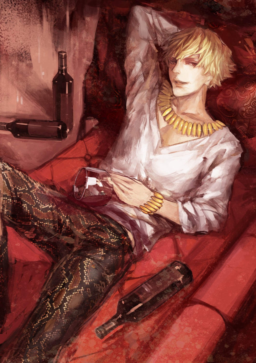 fate/stay_night, fate/zero, gilgamesh_(fate), male, missingcat318