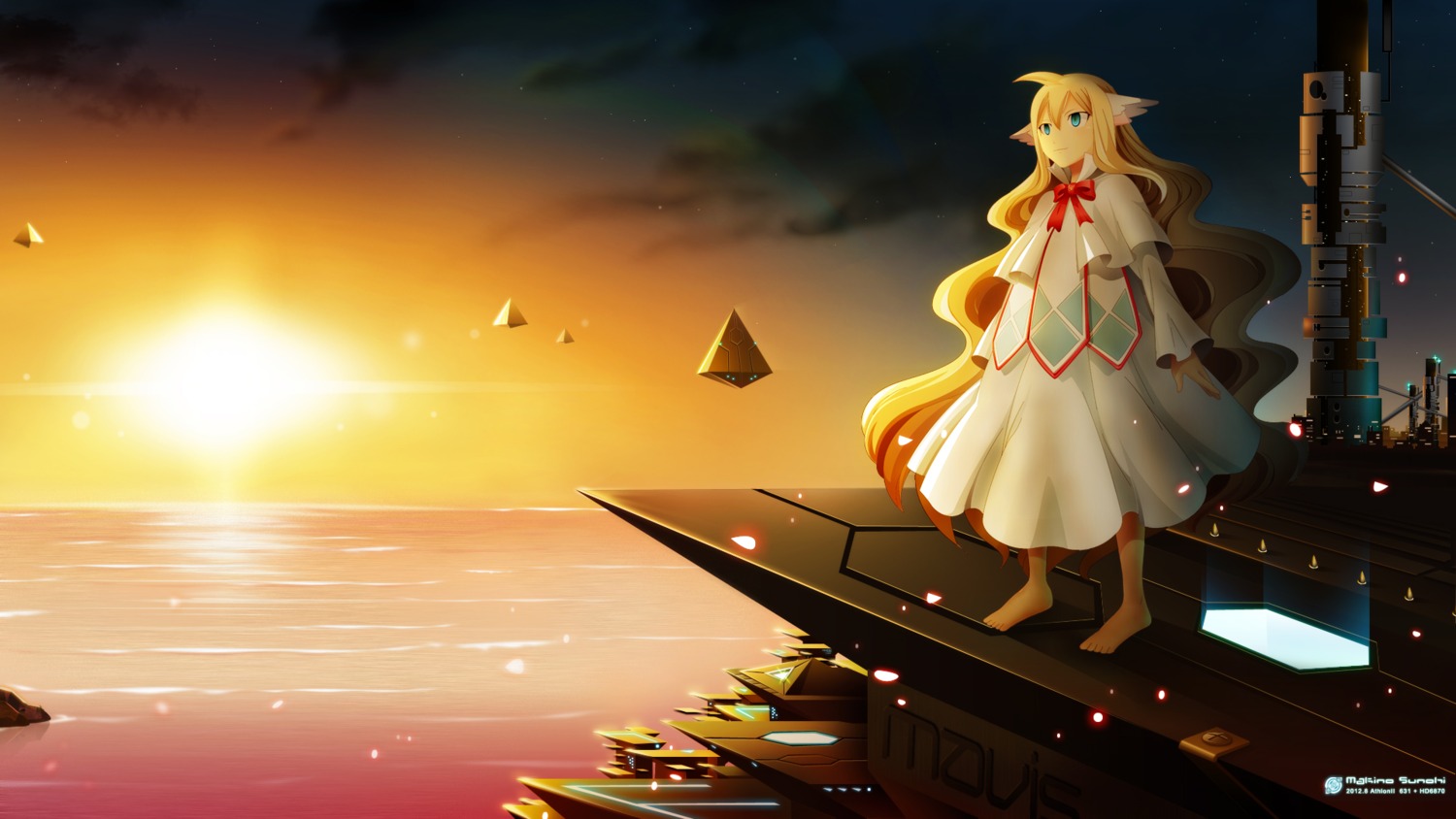 fairy_tail, makino_sunohi, mavis_vermillion, wallpaper