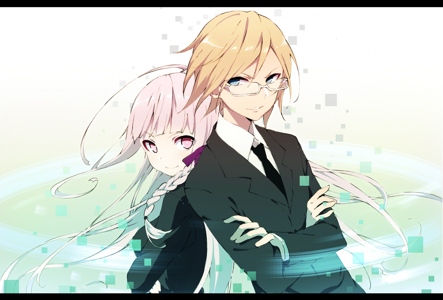 dangan-ronpa, dangan-ronpa_2, kirigiri_kyouko, megane, sama, togami_byakuya