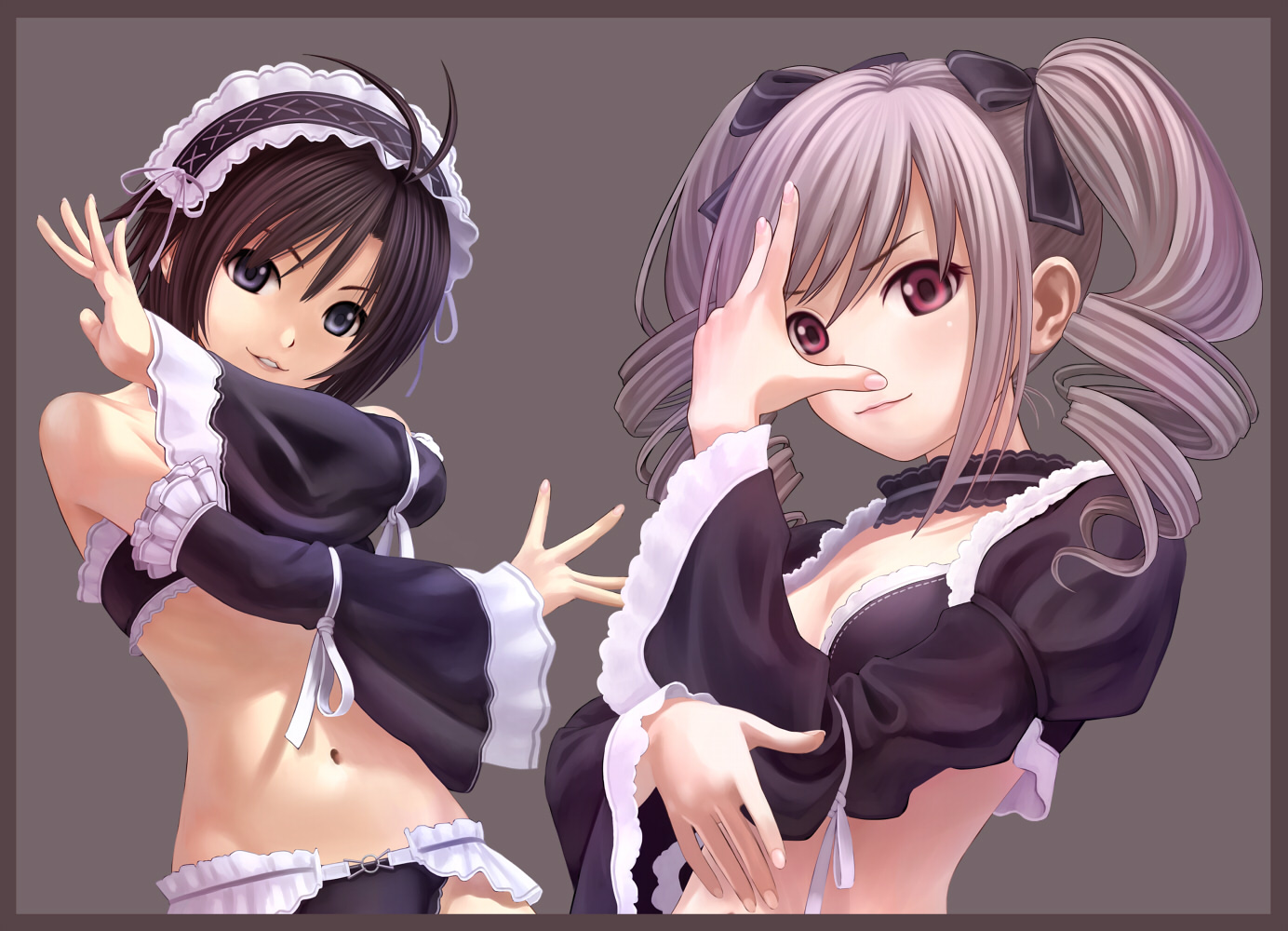 kanzaki_ranko, kikuchi_makoto, nekopuchi, the_idolm@ster, the_idolm@ster_cinderella_girls