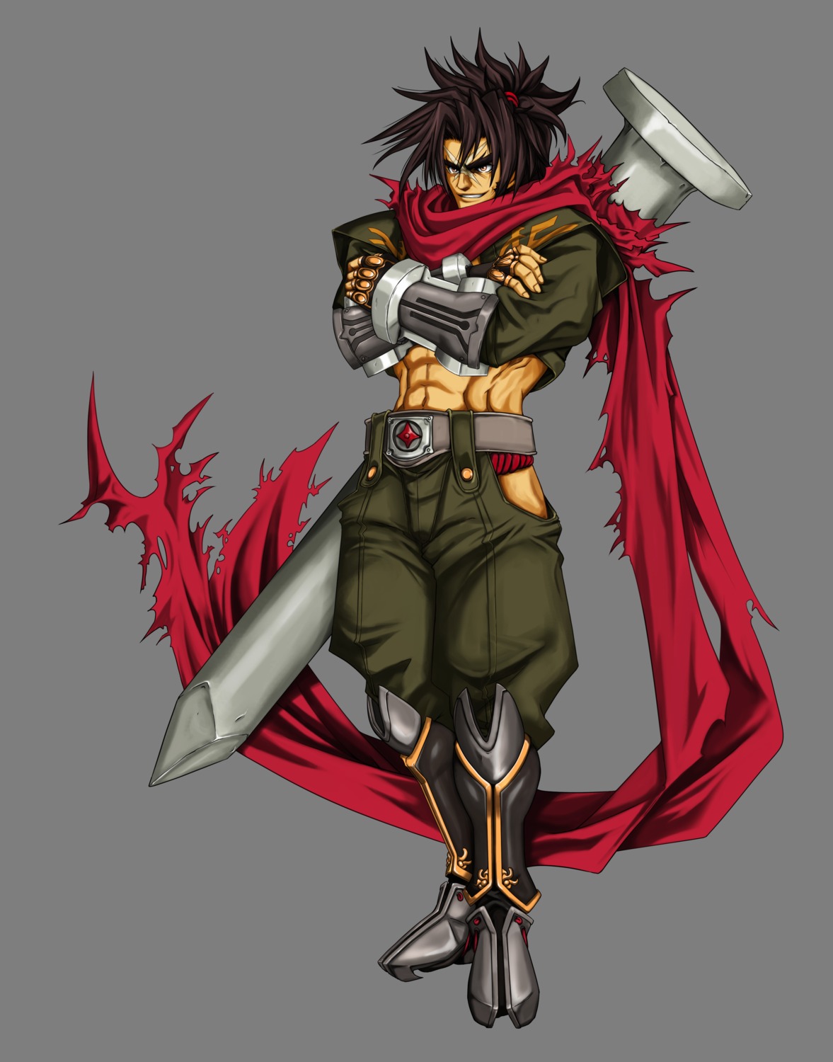 blazblue, male, shishigami_bang, transparent_png