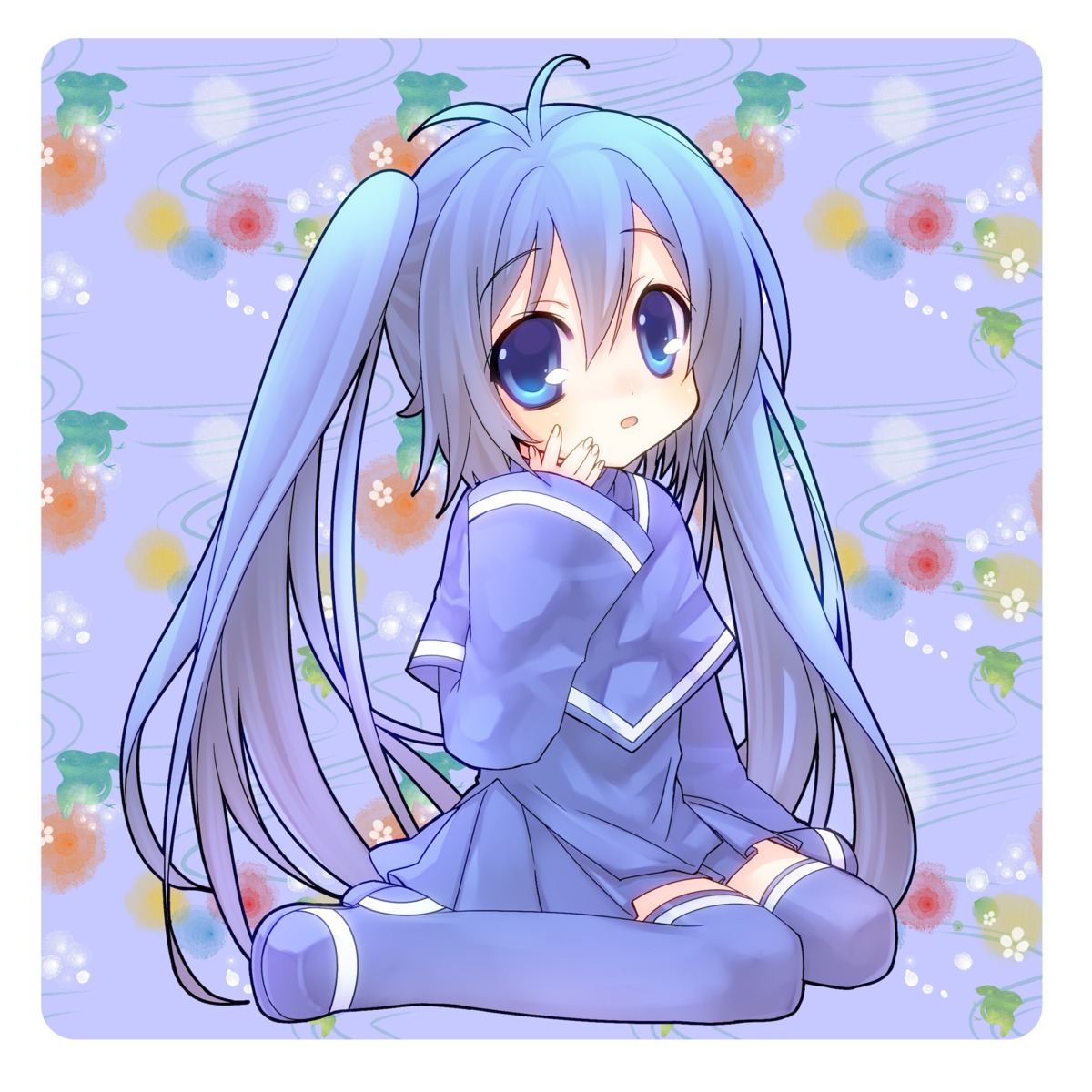 imaichi_moenai_ko, kobe_shinbun, tahya, thighhighs