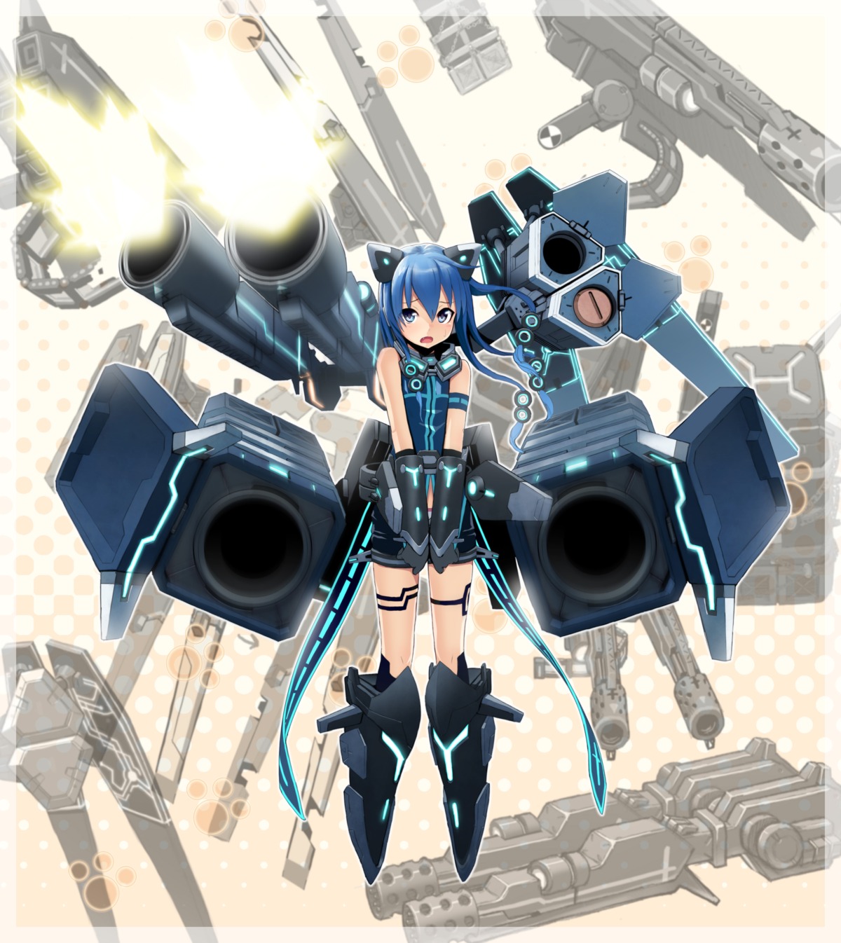 animal_ears, cosmic_break, mecha_musume, morizo_cs, nekomimi