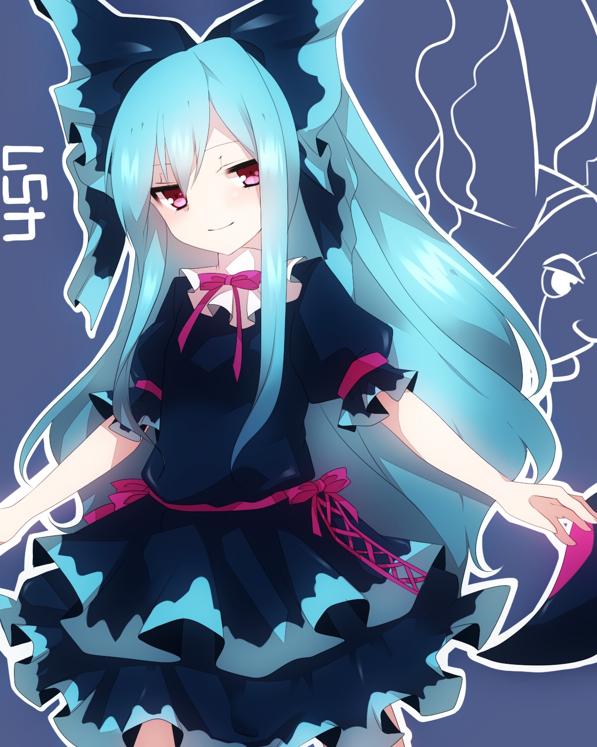 anthropomorphization, dress, lumineon, pokemon, takeshima_eku