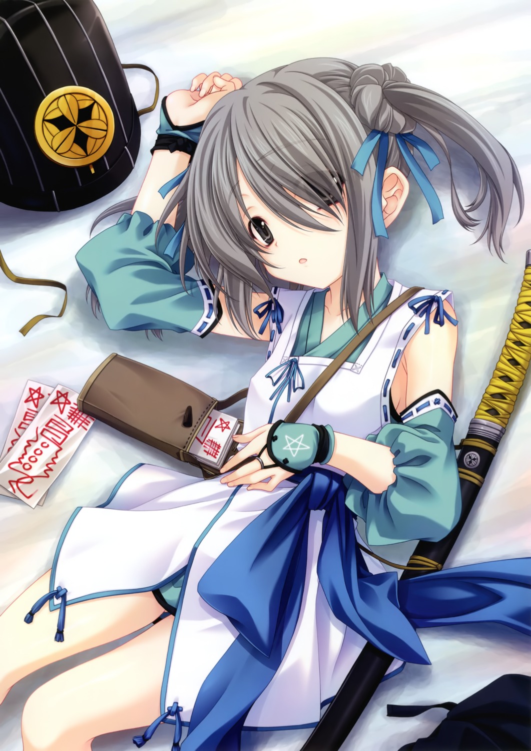 miyama-zero, oda_nobuna_no_yabou, sword, takenaka_hanbei, takenaka_hanbei_(nobuna)