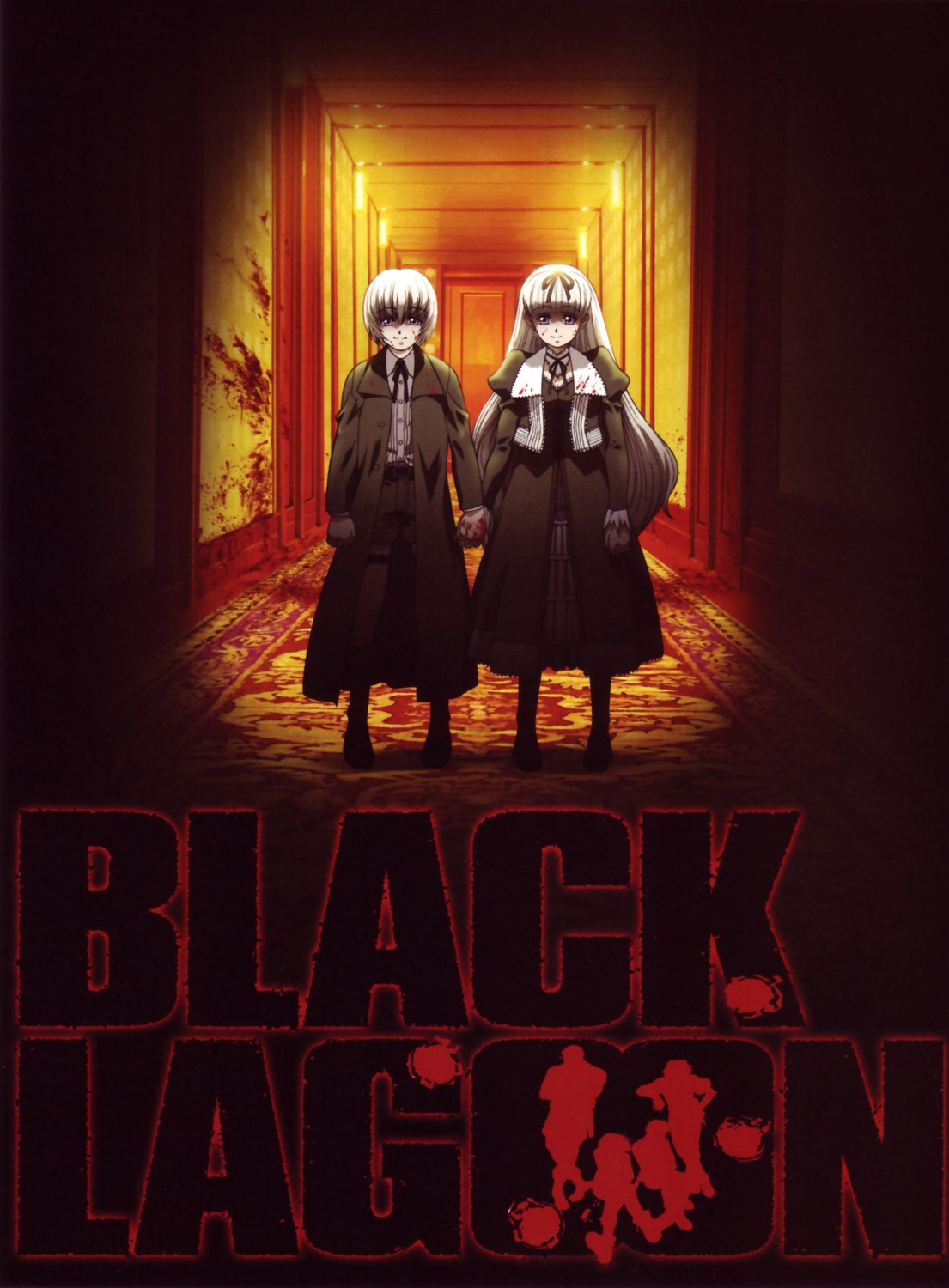 black_lagoon, blood, gretel_(black_lagoon), hansel_(black_lagoon)