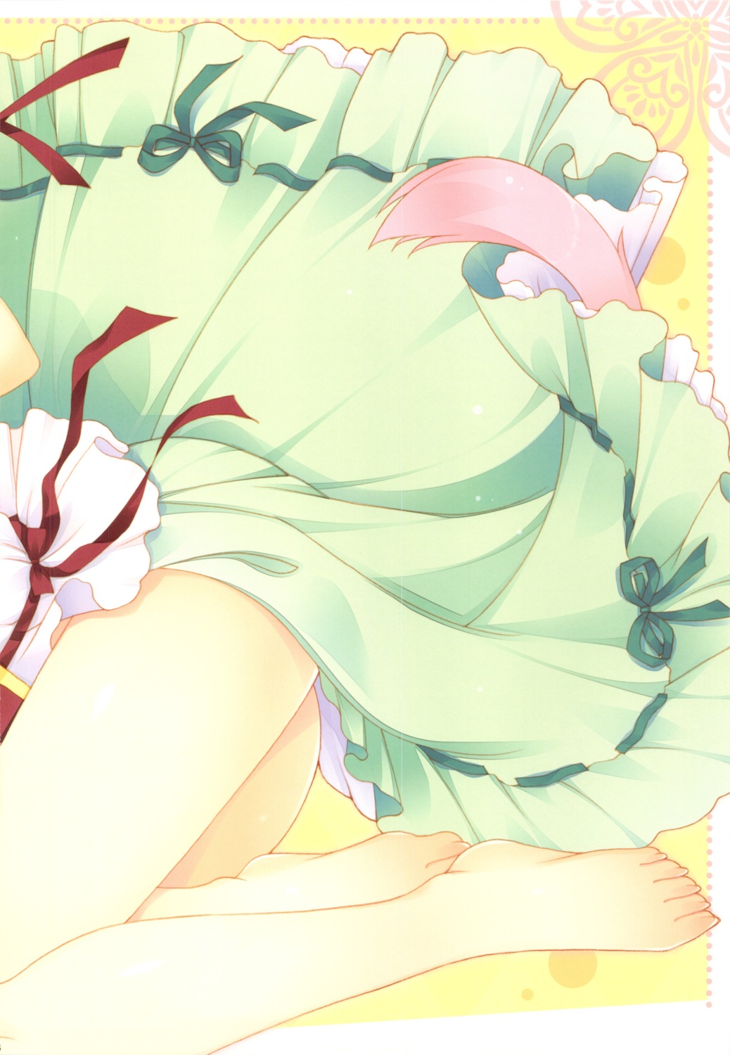 ibaraki_kasen, shigunyan, tail, touhou