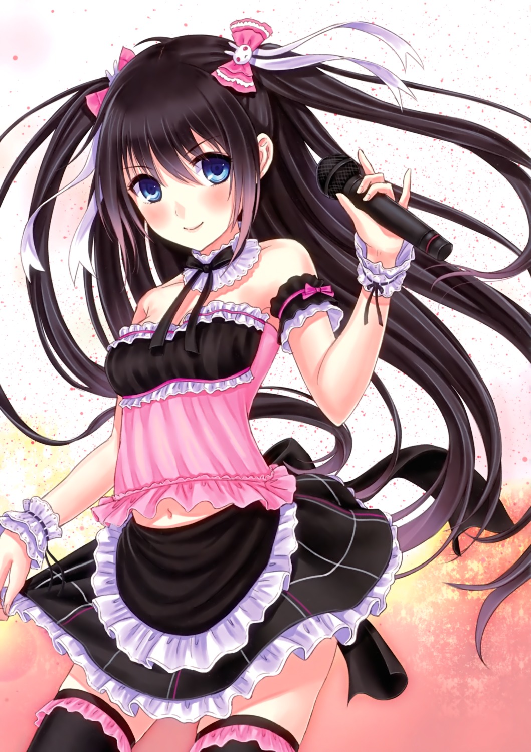 boku_to_kimi_to_kakuusekai_to, kazuharu_kina, thighhighs
