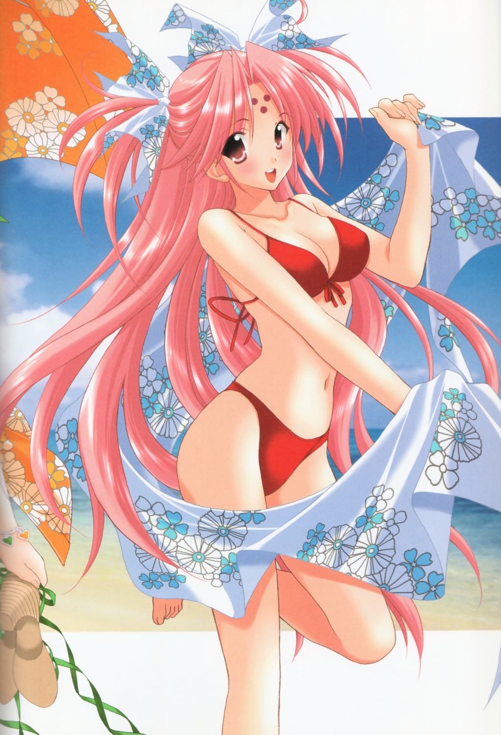 bikini, cleavage, girls_bravo, mario_kaneda, miharu_sena_kanaka, swimsuits