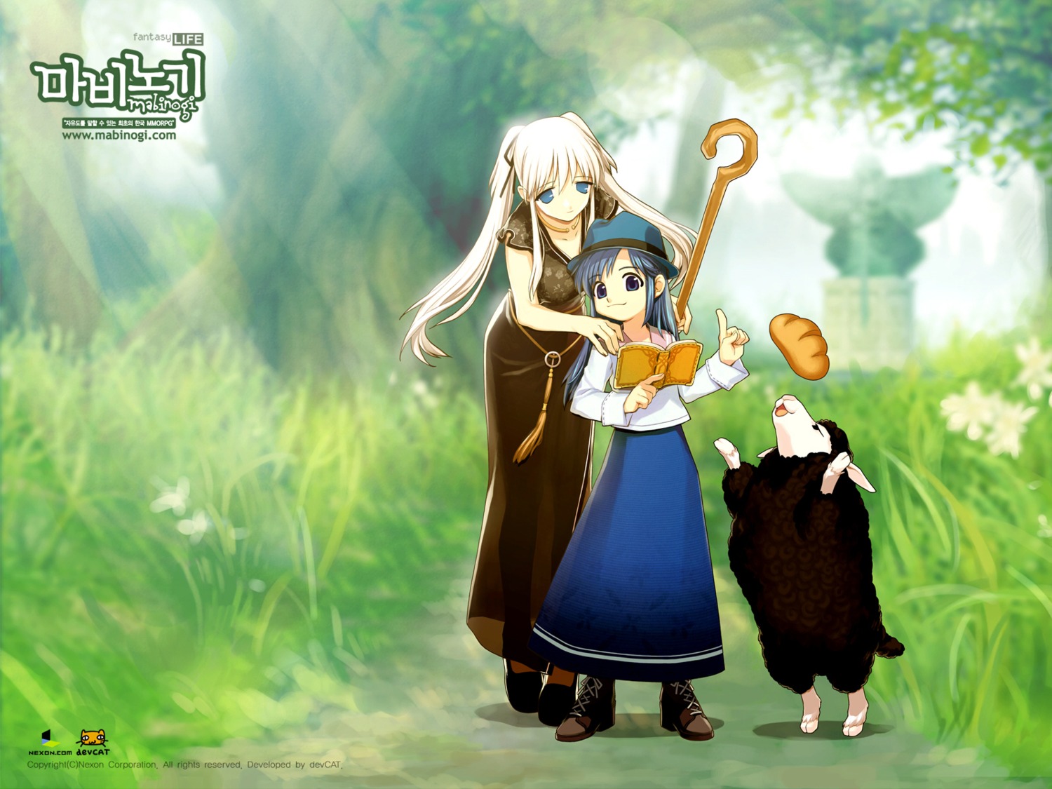 lorna, mabinogi, nao, wallpaper