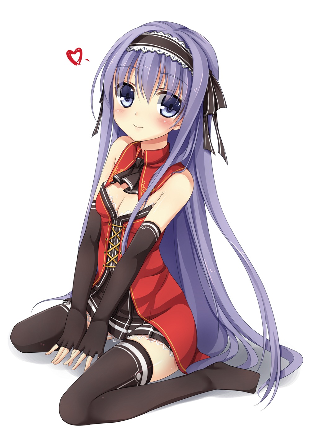cleavage, fujimori_yuu, kagura_yuu, koikishi_purely_kiss, seifuku, thighhighs