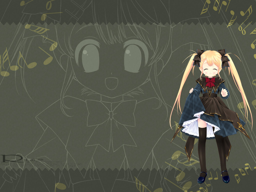 rise, touto_seiro, wallpaper