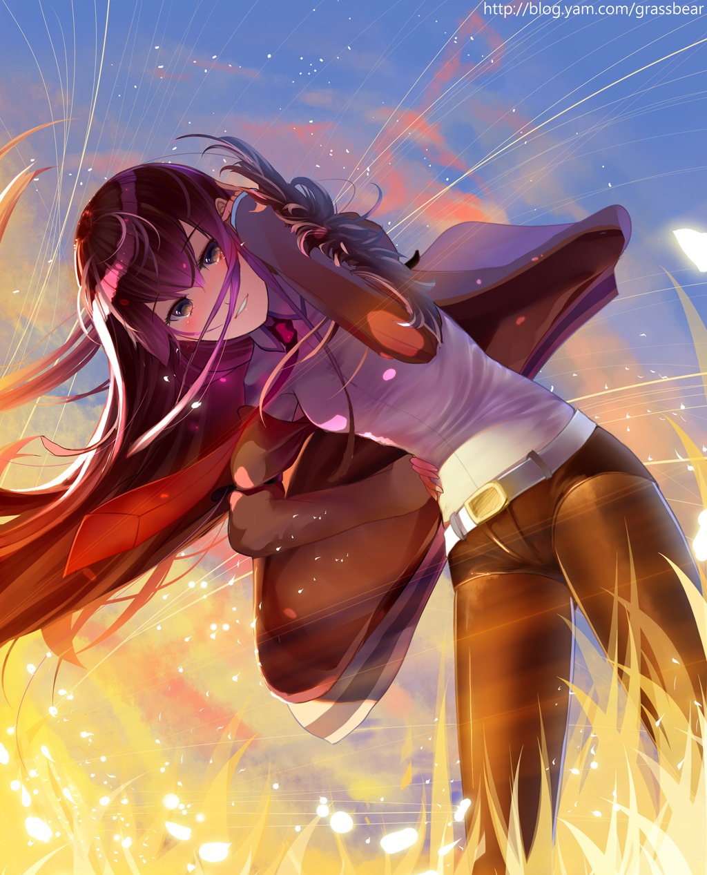 cao_xiong, makise_kurisu, steins;gate