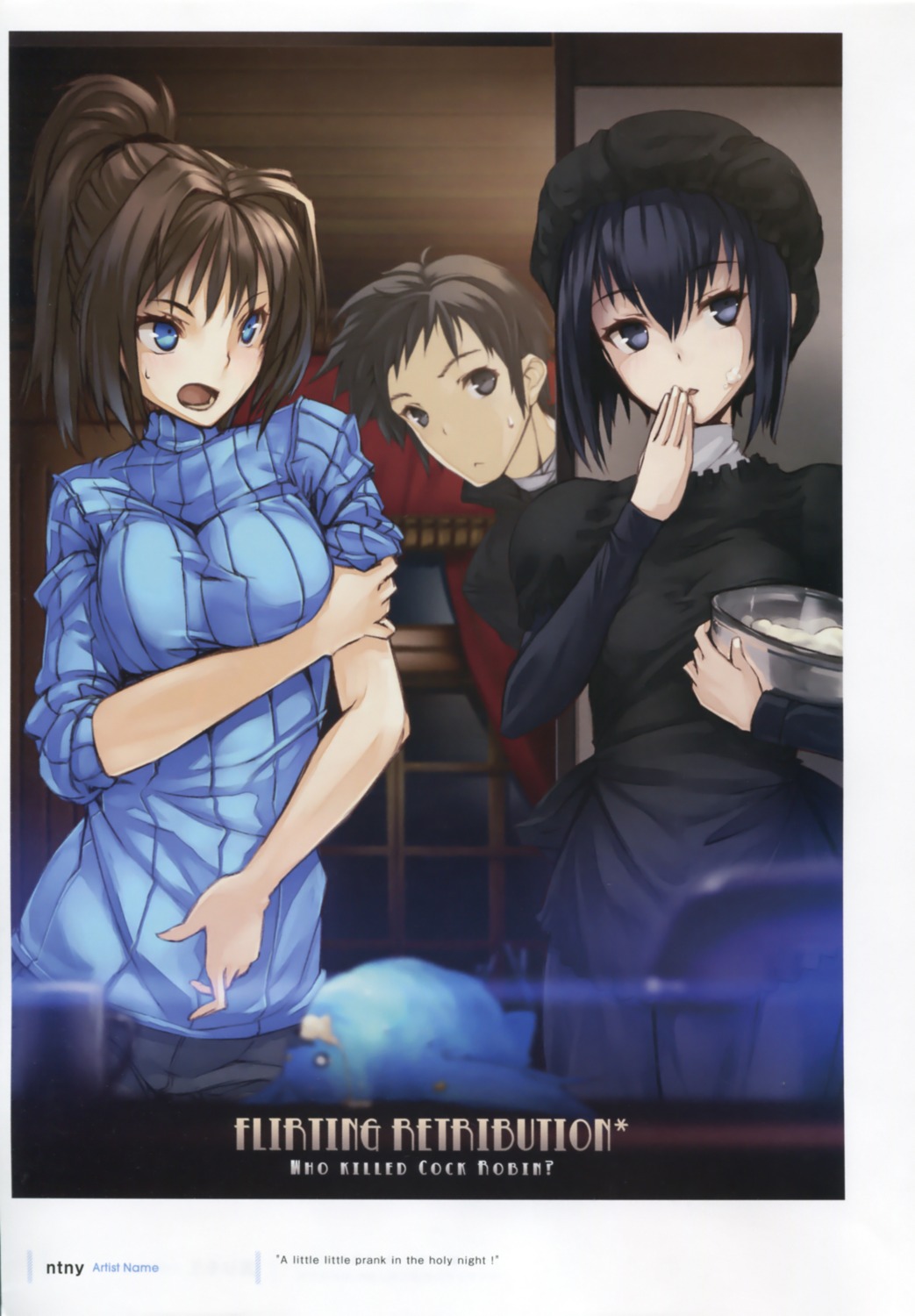 aozaki_aoko, kuonji_alice, mahou_tsukai_no_yoru, ntny, shizuki_soujuurou, type-moon