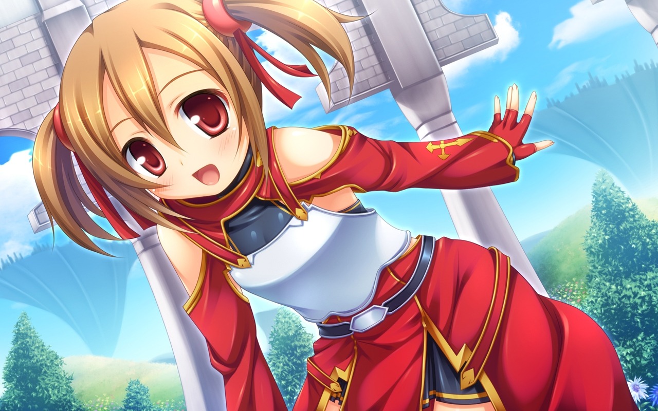 miu_(c_blue), silica, sword_art_online, wallpaper