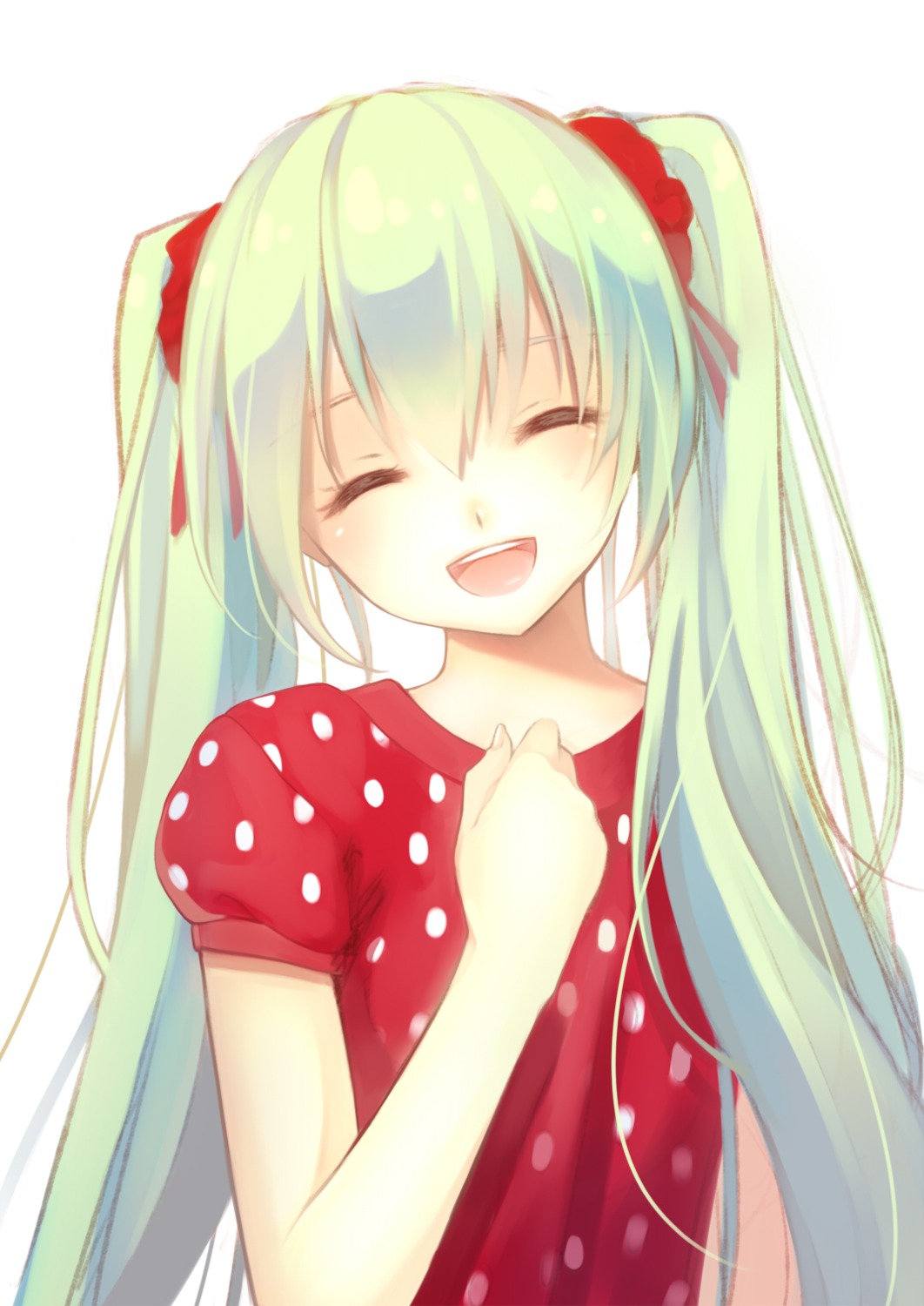 hatsune_miku, nana_mikoto, vocaloid