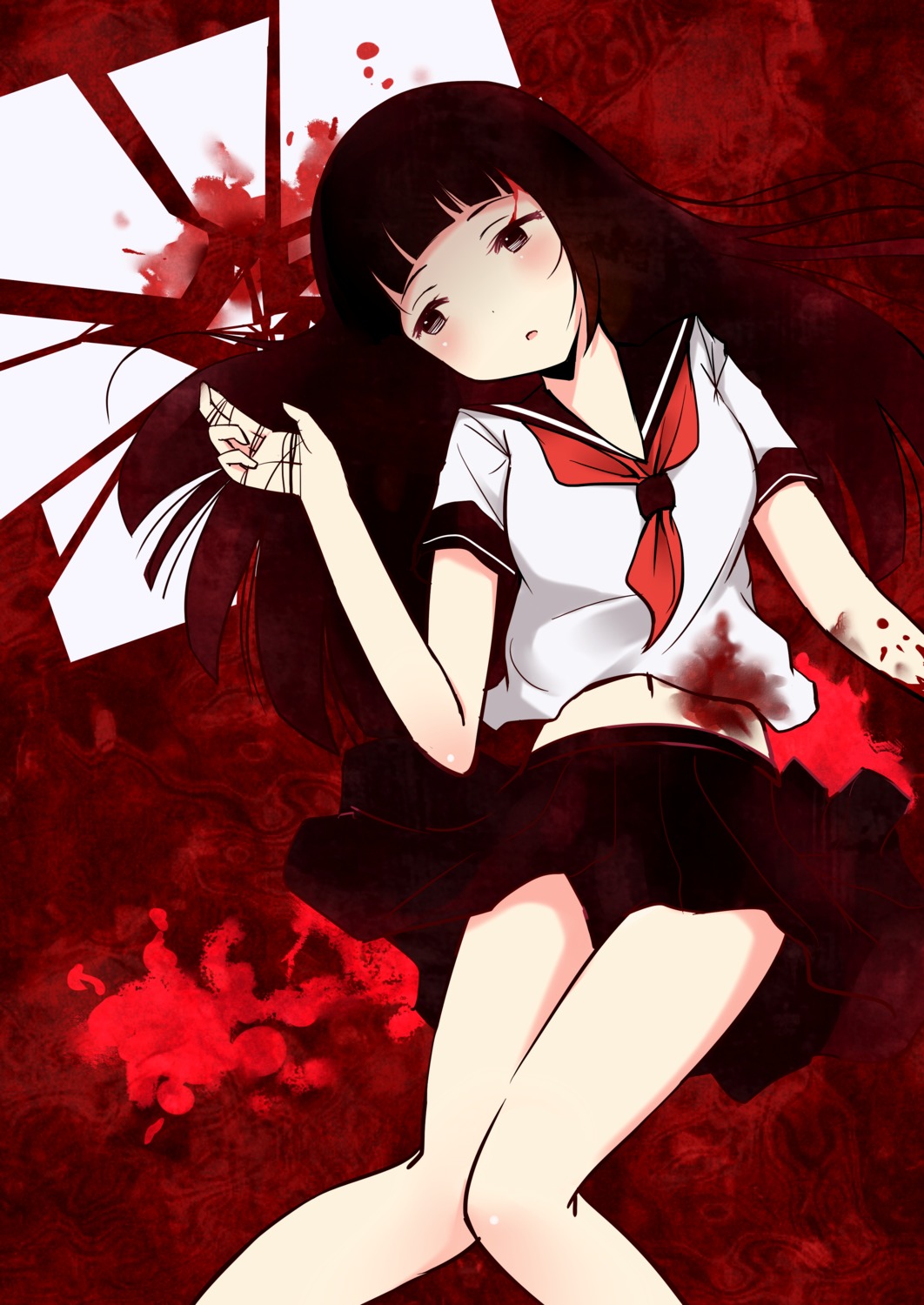 blood, kamekiti, seifuku