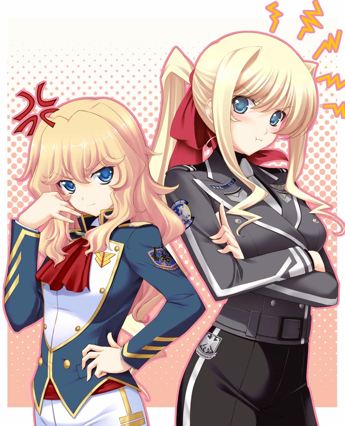 bernadette_e_tigre_le_la_rivière, ilfriede_von_feulner, muv-luv, muv-luv_alternative, muv-luv_alternative_chronicles, uniform