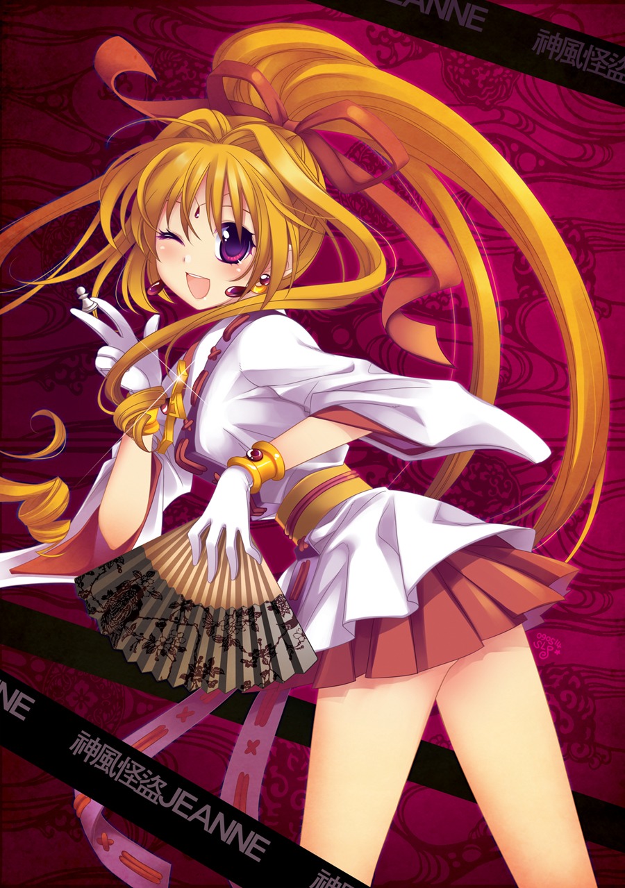 kamikaze_kaitou_jeanne, kusakabe_maron, slp