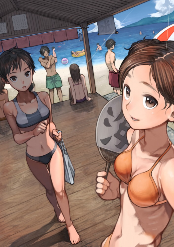 bikini, kurumayama, swimsuits