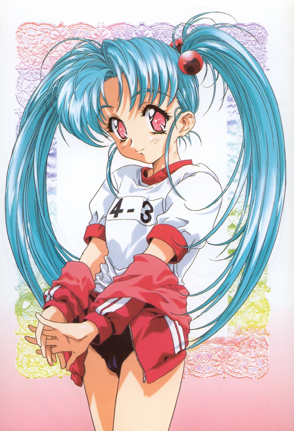 buruma, gym_uniform, kawarajima_koh, masaki_sasami_jurai, tenchi_muyo!
