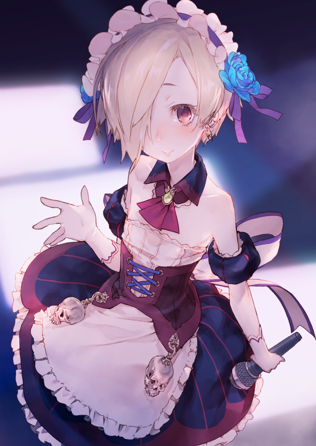dress, ji_no, maid, shirasaka_koume, the_idolm@ster, the_idolm@ster_cinderella_girls